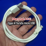 kabel data ORI bekas copotan Oppo A15/A5s micro USB 