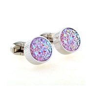 Crystal Cone Cufflinks Men Class French Shirt Cufflinks For Men # Gift Box # 205