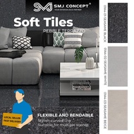 SMJ CONCEPT® Soft Flexible Tiles Pebble Terrazzo (01A4) | Versatile Wall Panels For Indoor & Outdoor