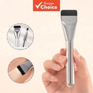 February - Flat-top Foundation Brush & Eyeshadow Brush: Foundation Brush