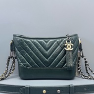 香奈兒chanel流浪包綠色小號V紋26開/20*15*8cm