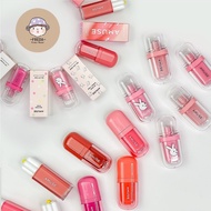 Fitty Daigou Korea AMUSE Jelly Lip Glaze Black Skin Kitty JEL-FIT TINT Shiny Mindy AMUSE Lip Tint