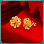 Emas 916 original lelong Earrings Women Jewellery Earing Korean Style Earing Set for Girls Hypoaller