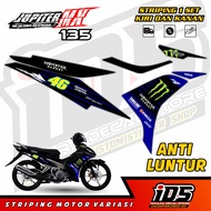 Striping Jupiter Mx New 135 Anti Luntur Stiker Jupiter Mx 135 Striping Yamaha Mx New Konsep Monster
