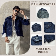 Jacket Men's Wide Format Jeans INDIGO High Quality I Indigo Jeans Jacket HOT TREND 2025