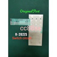 SHARP MICROWAVE OVEN SWITCH CIRCUIT R-202ZS R202ZS  R-207EK R207EK (150) ORIGINAL PART