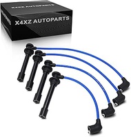 RC-ZE21 Engine Spark Plug Wire Set for 1990-2000 Mazda Miata 1.6L / 1.8L Replace# RC-ZE21, 9160 （Set