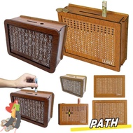 PA-HOME Piggy Bank, Handmade Crafts Money Box, Home Use Reusable with Saving Money Goals Counter Woo