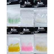 Softlure BASIC Balinese Soft Plastic WORM Type - Ajing Game Casting Fishing Bait