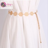 Gold coin belt gown belt saree belt