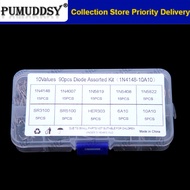 10Values  SR3100 Schottky 10A10 rectifier fast recovery diode 1N4148 1N4007 1N5819 1N5408 1N5822
