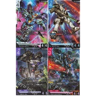 [Ready stock] Gundam Card Game [ST06-001]GQuuuuuuX [ST01-006]Gundam Aerial [ST02-006] Tallgeese