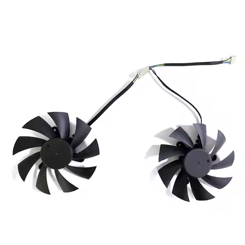 2PCS 85MM 4PIN Cooling Fan RX580 8GB XY-D09015B GA92A2H Graphics Card Fan For ASROCK RX580 Video Car