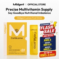 【Add-on CaFeZn: 3BOX ONLY RM9.9】Mildgent Multivitamin Lemon-Flavored Drink Well Being
