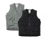 灰綠S 有現貨！ 日本優惠預訂 2色選 snow peak焚系列  takibi  戶外機能 stretch FR Vest 背心