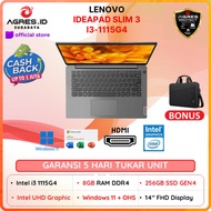 Laptop LENOVO SLIM 3 i3 1115G4 8GB 512ssd FHD IPS