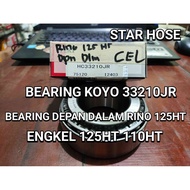 BEARING KLAHER KOYO 33210JR FRONT INNER BEARING RINO 125HT ENGKEL 125HT 110HT