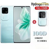 Hydrogel Front + Camera Protector Set For vivo T4x T3X T3 T2x T2 T1x T1 Ultra Pro Lite India Snapdra