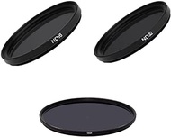 37mm Camera Lens Neutral Density Filter Bundle ND16 ND32 ND64 4 Stop 5 Stop 6 Stop For Panasonic Lumix DMC G6 G7 G85, GH4 With Olympus M.Zuiko ED 14-42mm Lens