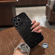 Luxury Black Glitter Phone Case For Redmi K90 K80 K70 K70E K60 K50 K40 K40S Pro Max Ultra Turbo 4 3 