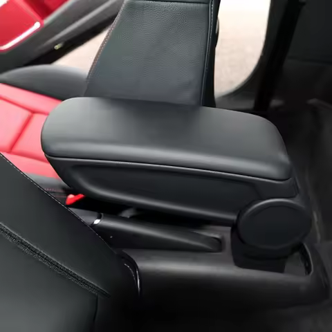 N30R_Console Armrest Lid for AUDI A1 8X1 8XK 2012-2018 8X0864245B Black