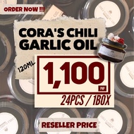 Reseller Package Cora's Chili Garlic Oil 24pcs Chili Oil Garlic Chili Oil
