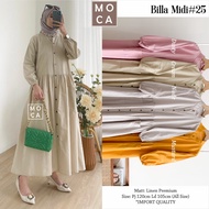 Billa Midi#25 Ld 105 Pj 120 Matt Linen Premium By Original MOCA