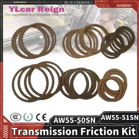 AW55-50SN AW55-51SN AF33 AF23 Automatic Transmission Friction Plates Discs Kit AW55 51SN AW55 50SN F
