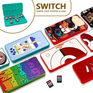 24 in 1 for Nintendo Switch OLED LITE Accessories Cute Game Card Case NS SD Cards Pink Shell Swtch Storage Box