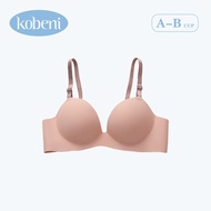 KOBENI เสื้อชั้นในผญ ไร้รอยต่อ 3/4 Cup BRA เจลลี่บราไร้ขอบ ไร้โครง ดันหน้าอกชิดกันทำให้ได้ทรงสวย กระ