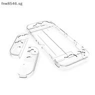 Fnw Crystal Protect Shell Compatible Nintendo Switch OLED Transparent Hard Case Cover for Switch OLED Console Accessories SG
