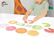 chulisia Fruit Fractions for Kids Math Manipulatives Learning Activities Math Games