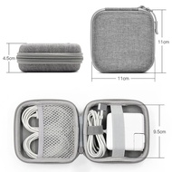 MacBook Charger Organizer - EVA Shockproof Case for Air/Pro Accessories, Anti-Scratch & Gray/Black