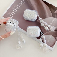 Laser Bowknot Apple AirPods Pro Second Generation Earphone Protective Case Apple 123 Generation Earp