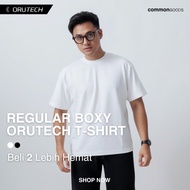 Common Goods Regular Boxy Orutech T-Shirt - White
