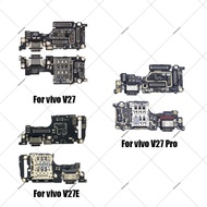 For vivo V27 V27E V27 Pro Charging Board Flex Cable USB Charger Port Dock Connector Parts