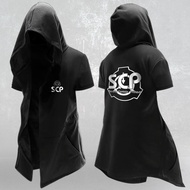 เสื้อกันลมชุดฤดูใบไม้ร่วงและฤดูหนาวของสะสมอะนิเมะมูลนิธิ SCP เสื้อโค้ทบุขนกำมะหยี่รุ่นความยาวปานกลาง