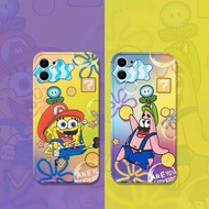 海綿寶寶 海星 手機殼 派大星 iPhone case 12 pro max 11 pro max x xs max xr 7 8 plus SE2 SpongeBob 情侶 case 閨密 Patrick star 瑪利奧 super Mario 任天堂 switch game Luigi