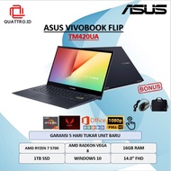 Laptop ASUS VIVOBOOK FLIP 2IN1 RYZEN 7 5700 VEGA7 16GB 1TBSSD