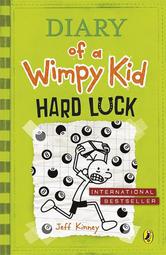 ＊小貝比的家＊DIARY OF A WIMPY KID #8：HARD LUCK (遜咖日記 8]/平裝/7-12歲