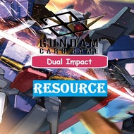 Gundam TCG Dual Impact Resource Cards (English)