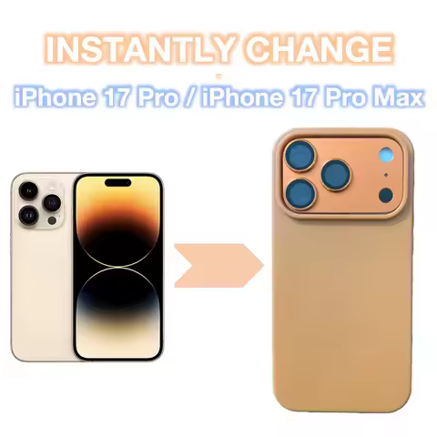 INSTANTLY CHANGE iP 17 Pro / iP 17 Pro Max For iPhone 14 15 16 Pro Max Phone Case Camera Protective 