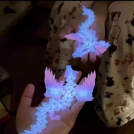 2025 Luminous 3D Printed Dragon Glow in the Dark Flying Dragon Egg Rotatable Articulated Wing Dragon