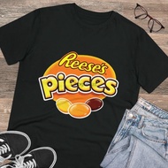 Delivery Within 24 Hours Oversized T-Shirt Reese'S Pieces Print High Quality Candy Color For Couples