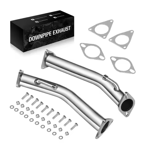 Catless Straight Exhaust Downpipe Stainless Steel For Nissan 370z Infiniti G37 3.7L 08-18