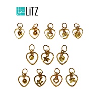 LITZ 916 (22K) Gold Pendant GP7