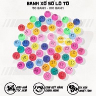 Lottery Ball 4cm - Lottery Ball (1-50 & 1-100) - Numbered Ball