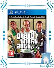 GTA V Premium Online Edition (Grand Theft Auto V) Ps4 แผ่นแท้มือ1 (Ps4 games)(Ps4 game)(เกมส์ Ps 4)(แผ่นเกมส์Ps4)(GTA V Ps4)