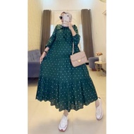 Dres midi wanita terbaru 2022 Dres midi rayon premium Dres  midi  terbaru Dres midi kekinian Dres midi polka Dres midi muslim Dres midi viral