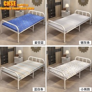 Folding bed single bed family office lunch break Foldable Single Bed Frame  Single Premium Cotton